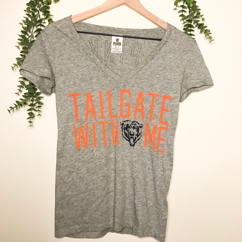 PINK Bears Football Tailgate Tshirt